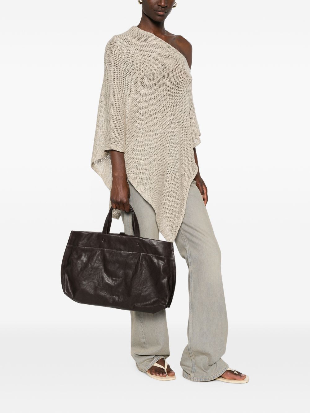 Lihann George Elli Leather Tote