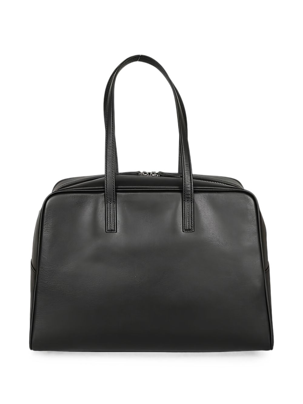 Mizuiro Large Leather Boston Bag