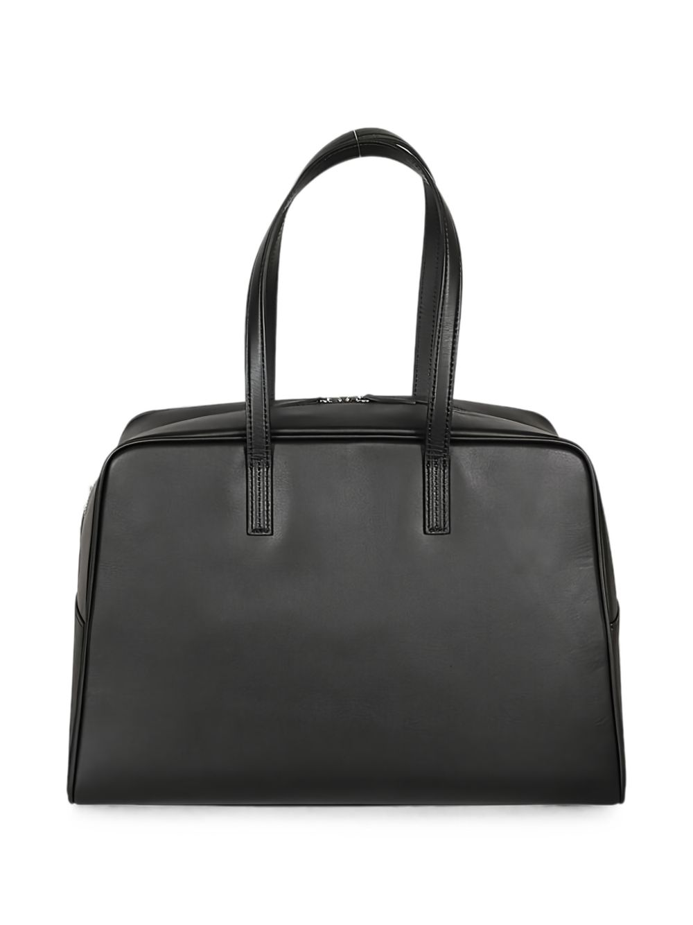 Mizuiro Large Leather Boston Bag