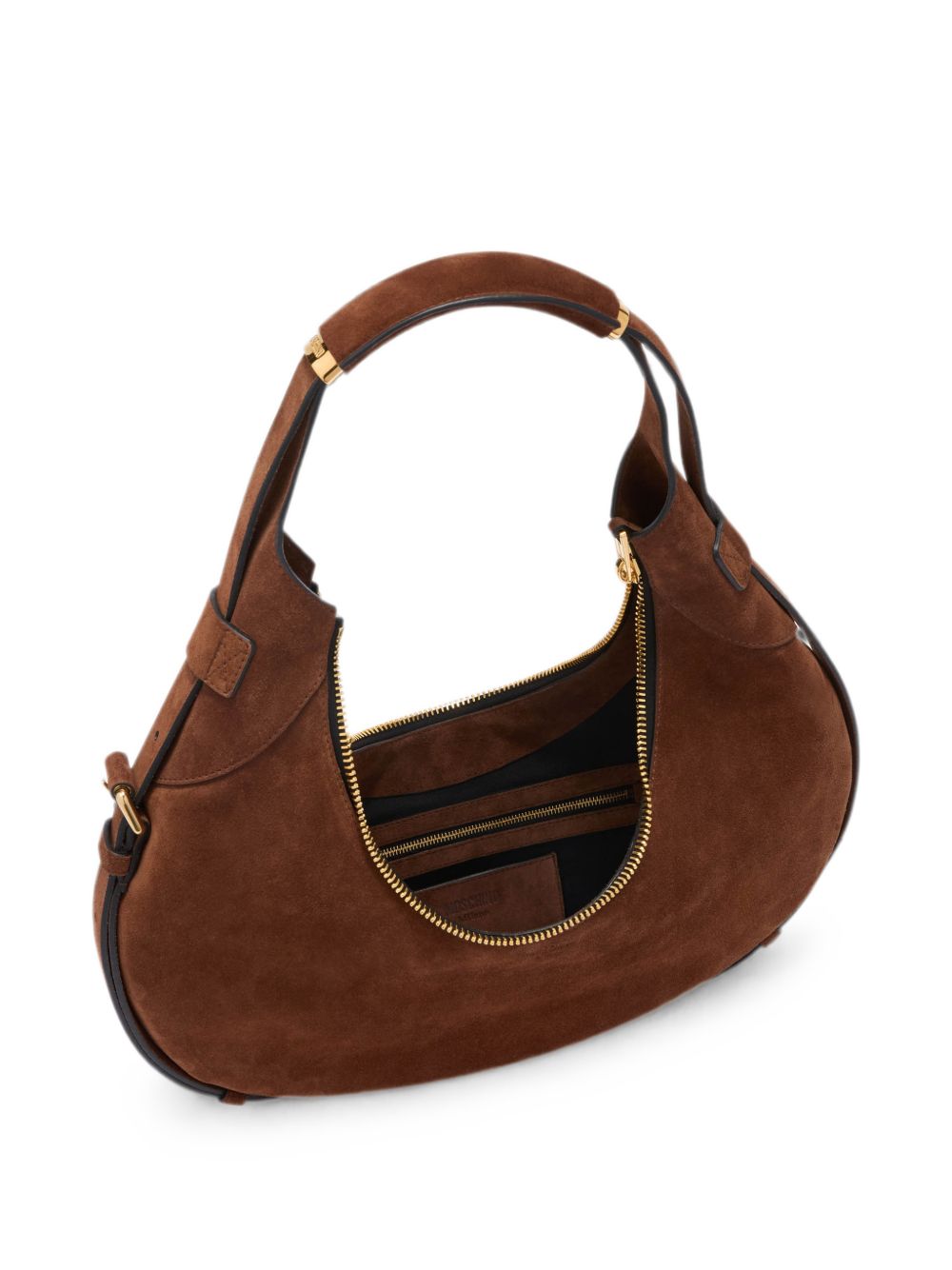 Moschino Suede Shoulder Bag