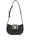 Ferragamo Gancini Zip Shoulder Bag
