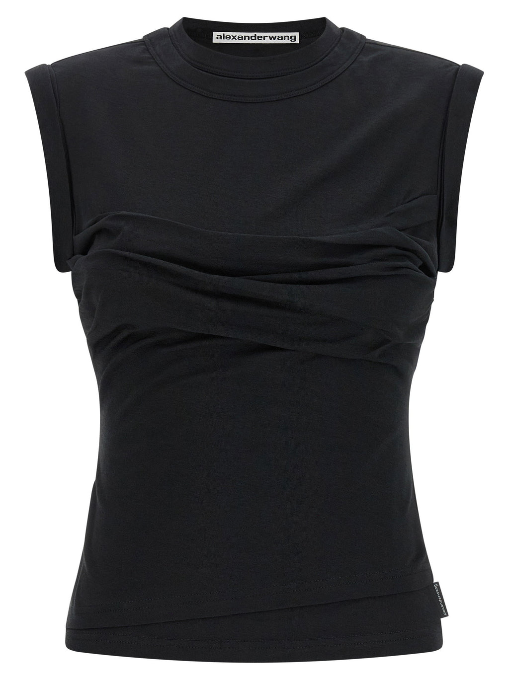 Alexander Wang Twisted Bust Layered Tank Top