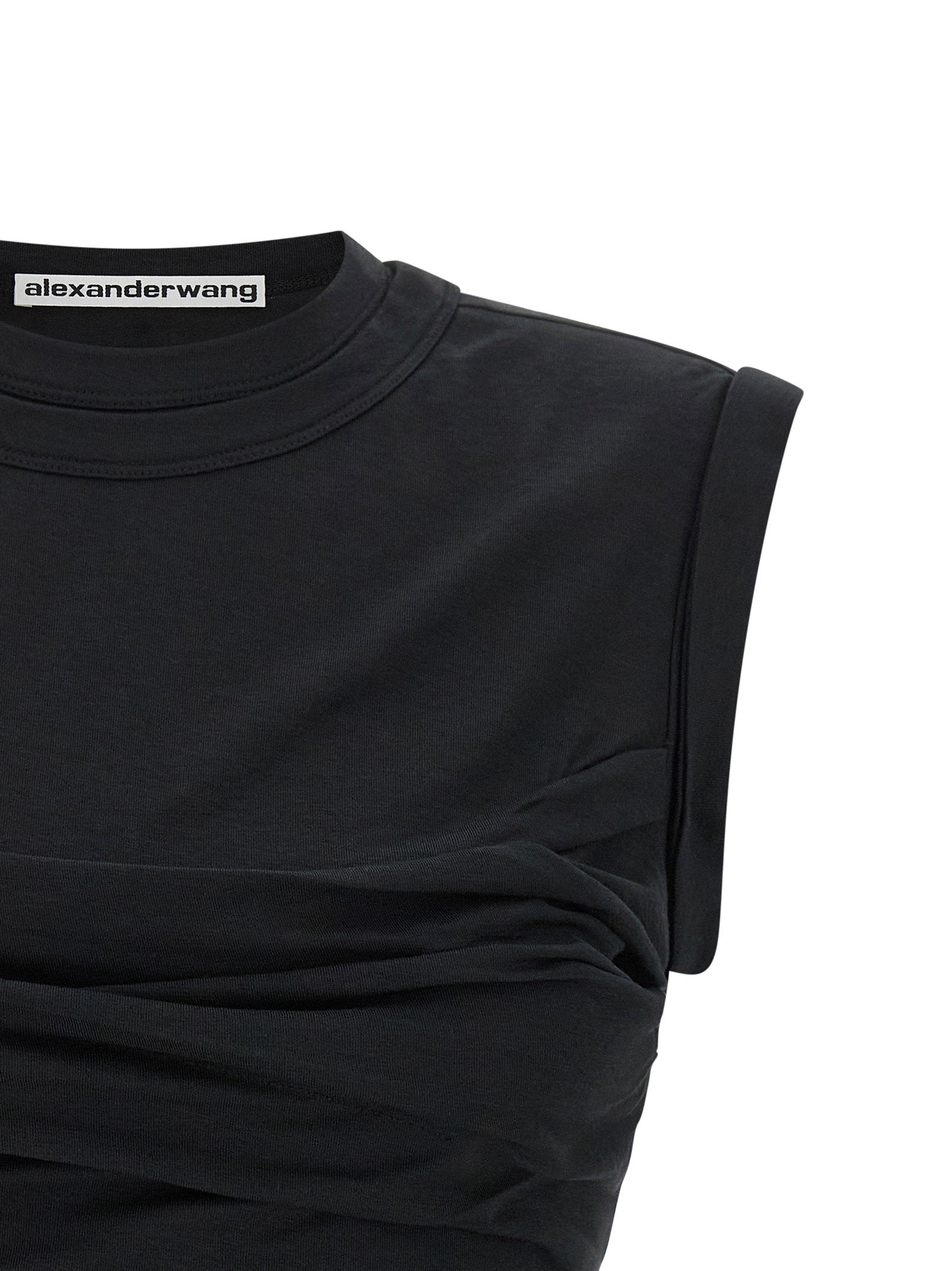 Alexander Wang Twisted Bust Layered Tank Top