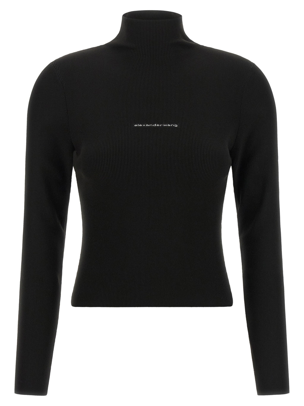 Alexander Wang Ribbed Sweater With Logo
