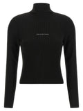 Alexander Wang Ribbed Sweater With Logo