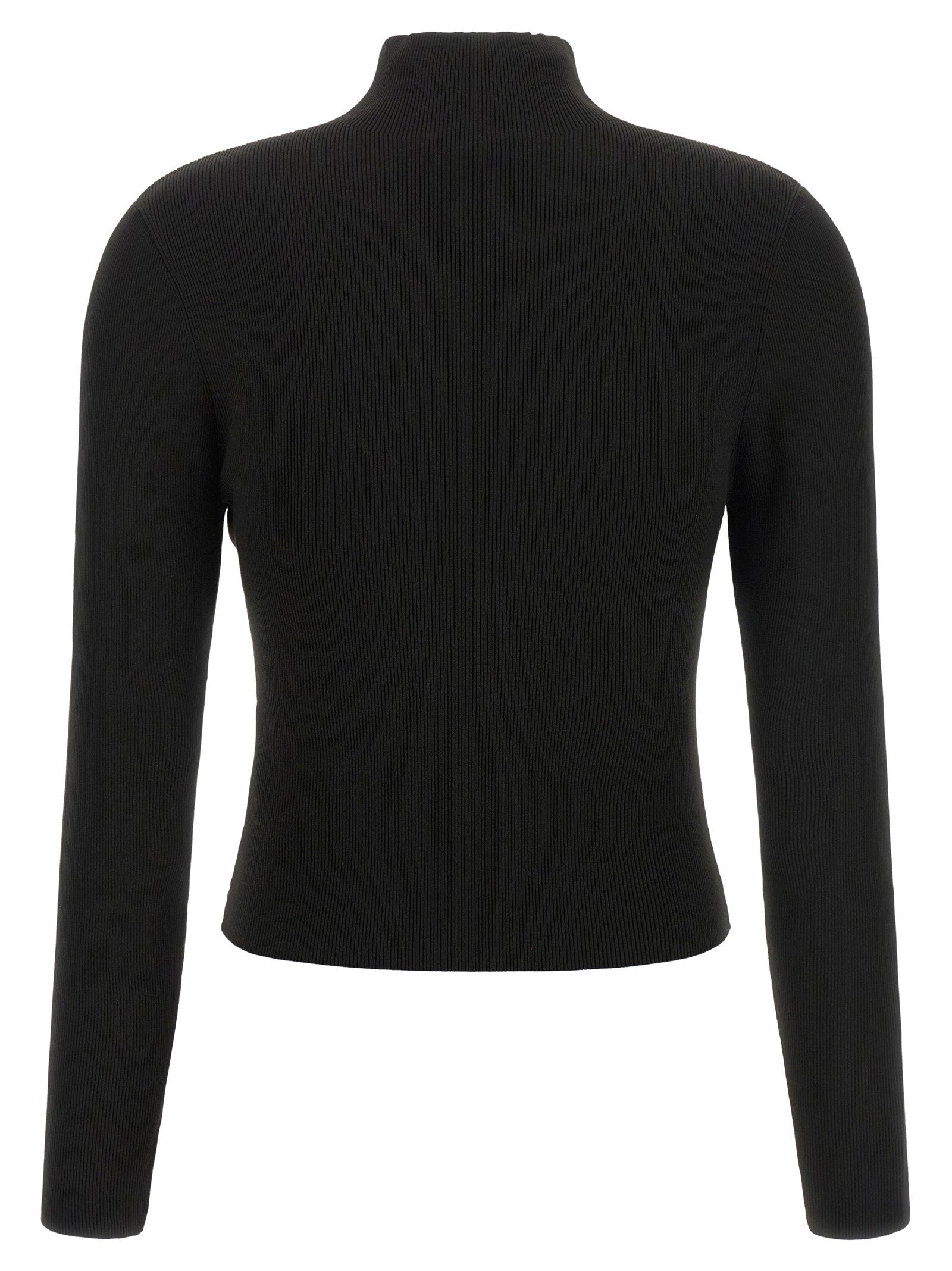Alexander Wang Ribbed Sweater With Logo