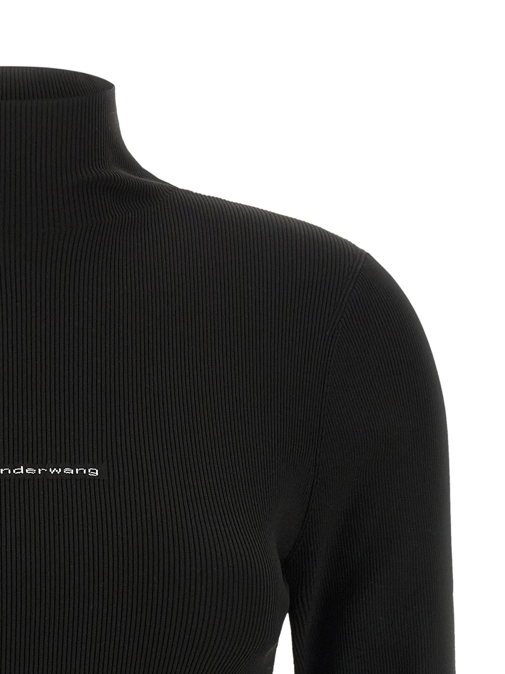 Alexander Wang Ribbed Sweater With Logo