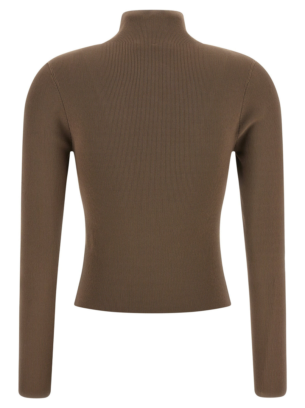 Alexander Wang Logo Ribbed Sweater