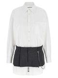 Alexander Wang Pre-styled Shirt Dress W Chain Dress