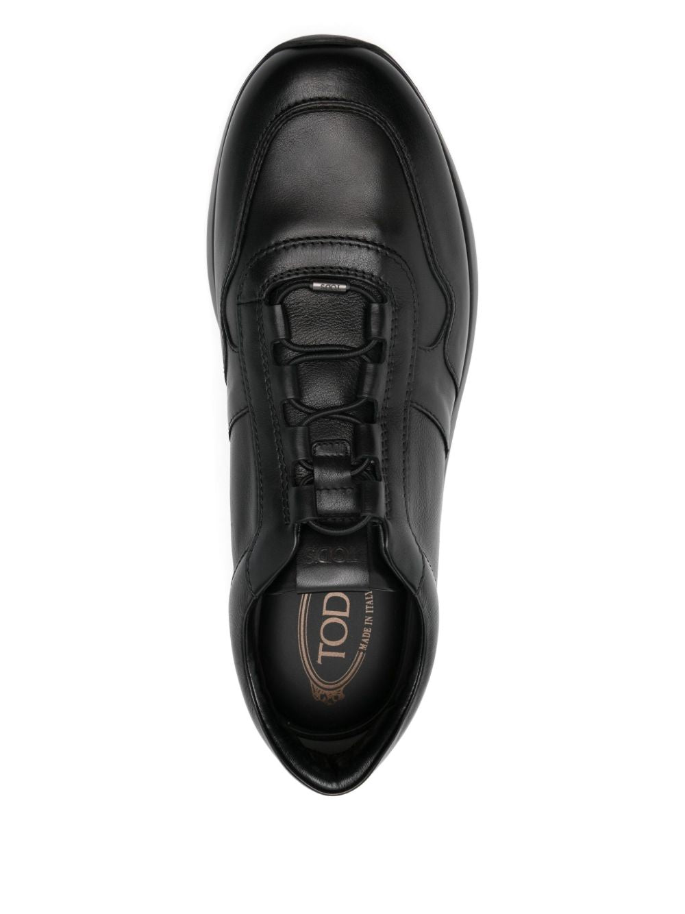 Tod's Red Dot Leather Sneakers