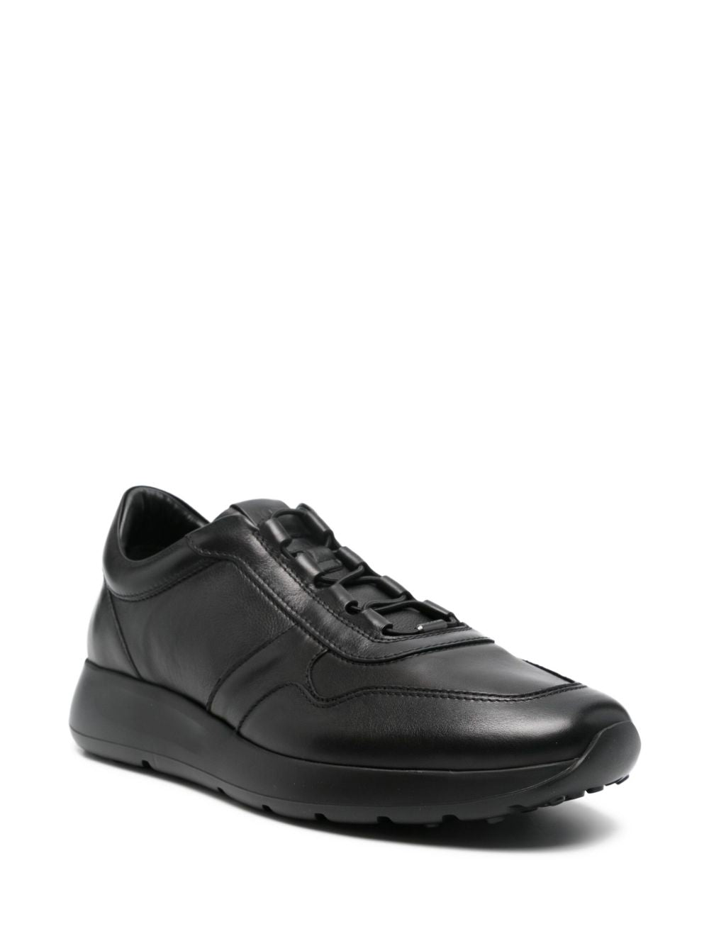 Tod's Red Dot Leather Sneakers