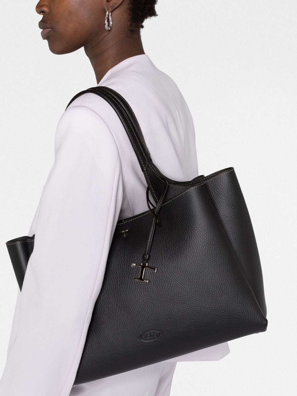 Tod's T Timeless Medium Tote Bag