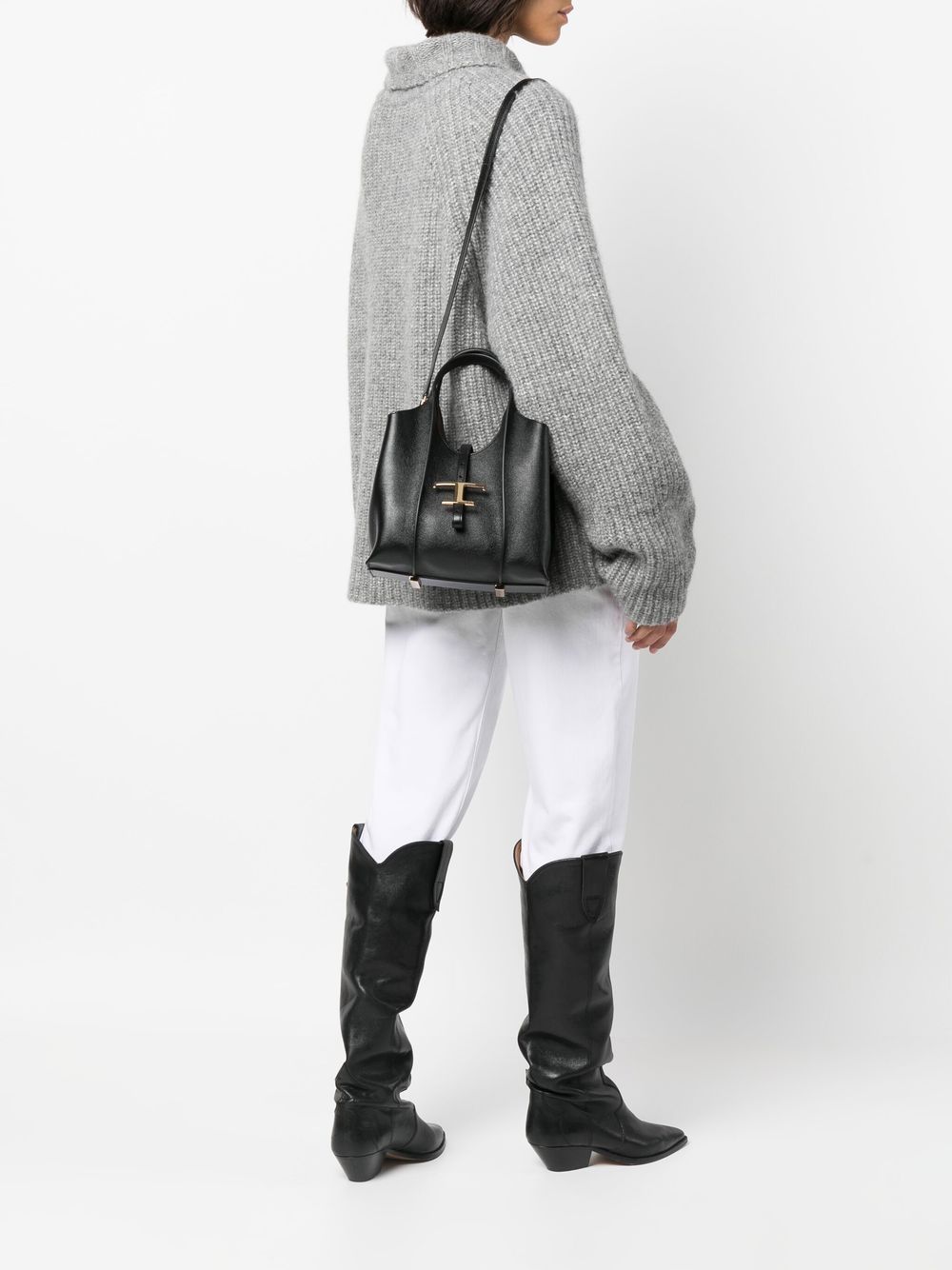 Tod's T Timeless Mini Shopping Bag