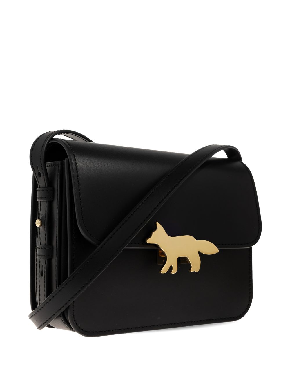 Maison Kitsuné Maison KitsunÃ© Fox Leather Bag