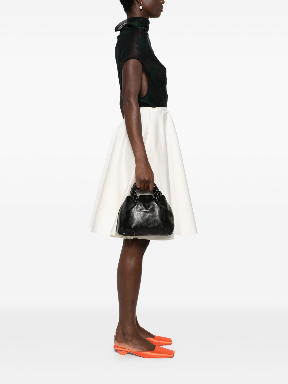 Hereu Bombon Braided Shoulder Bag