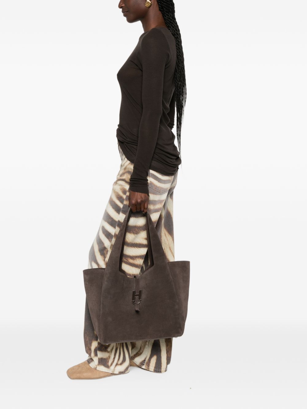 Hogan Trend Leather Tote