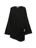 The Attico Gathered Mini Dress