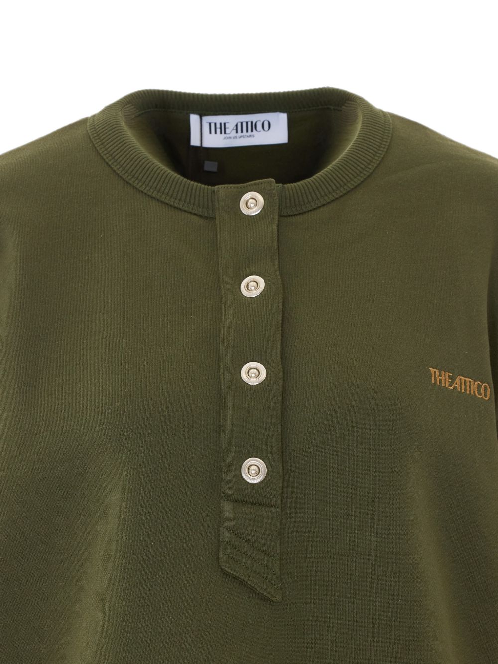 The Attico Color-Block Button Shirt