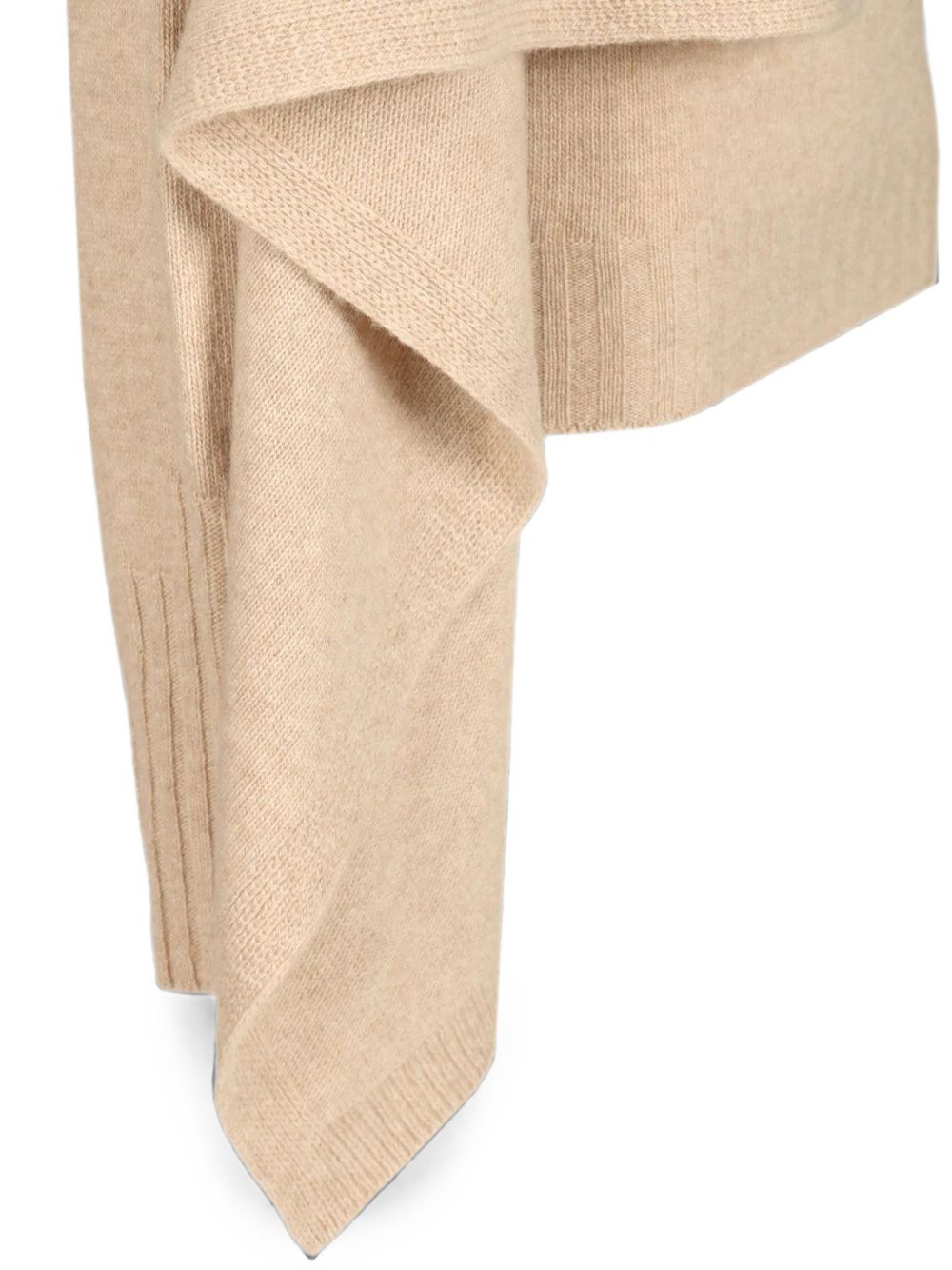 The Attico Roll Neck Scarf Sweater