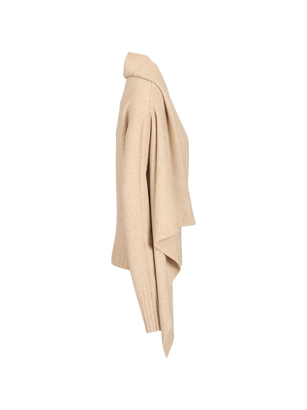 The Attico Roll Neck Scarf Sweater