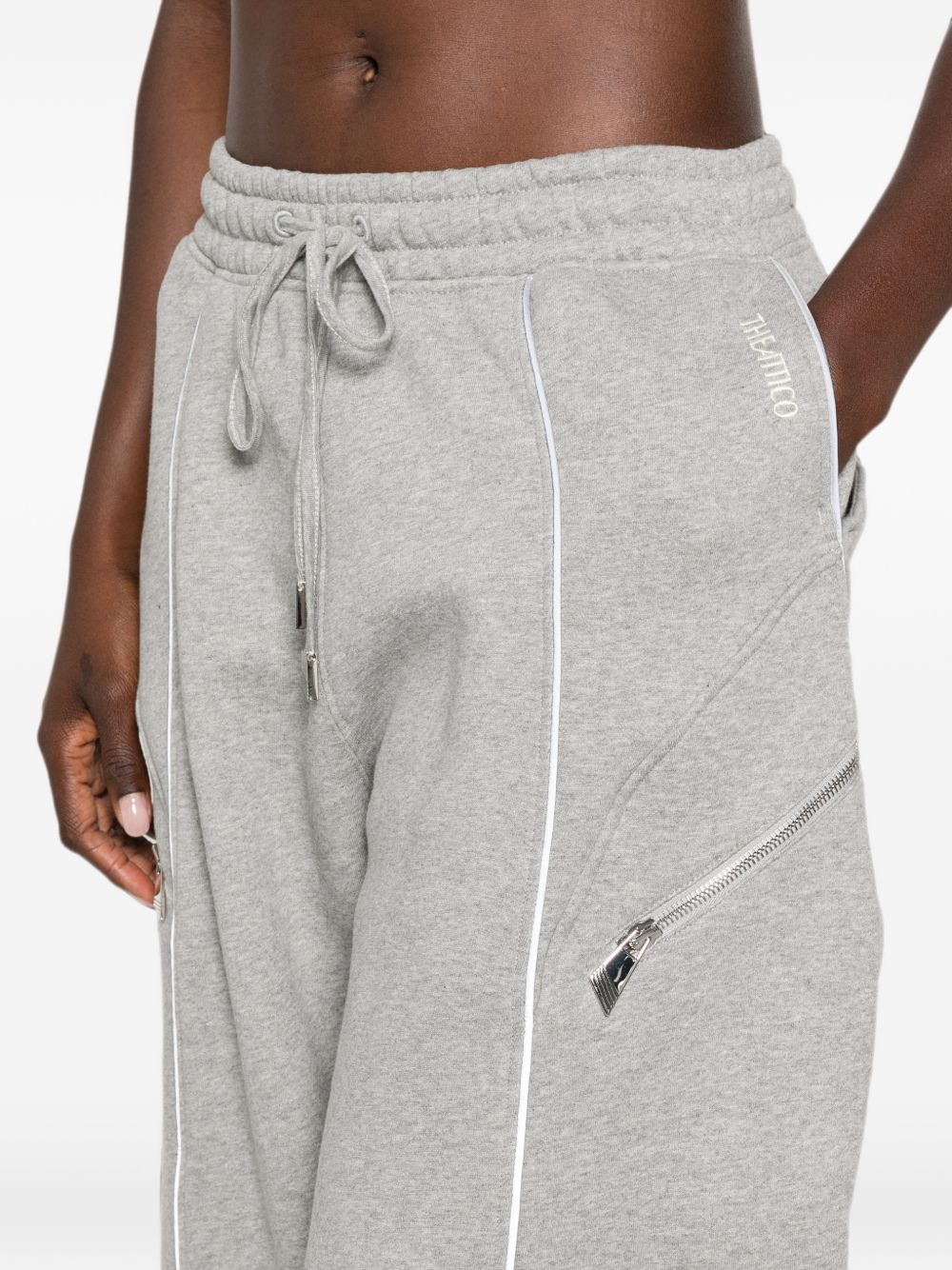 The Attico Piped-Trim Track Pants