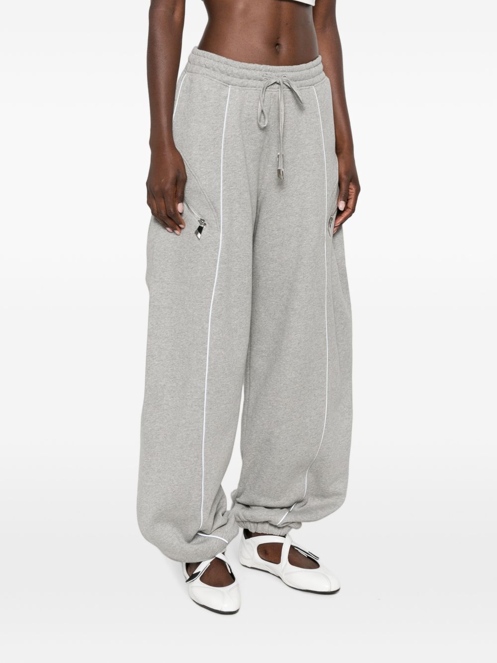 The Attico Piped-Trim Track Pants