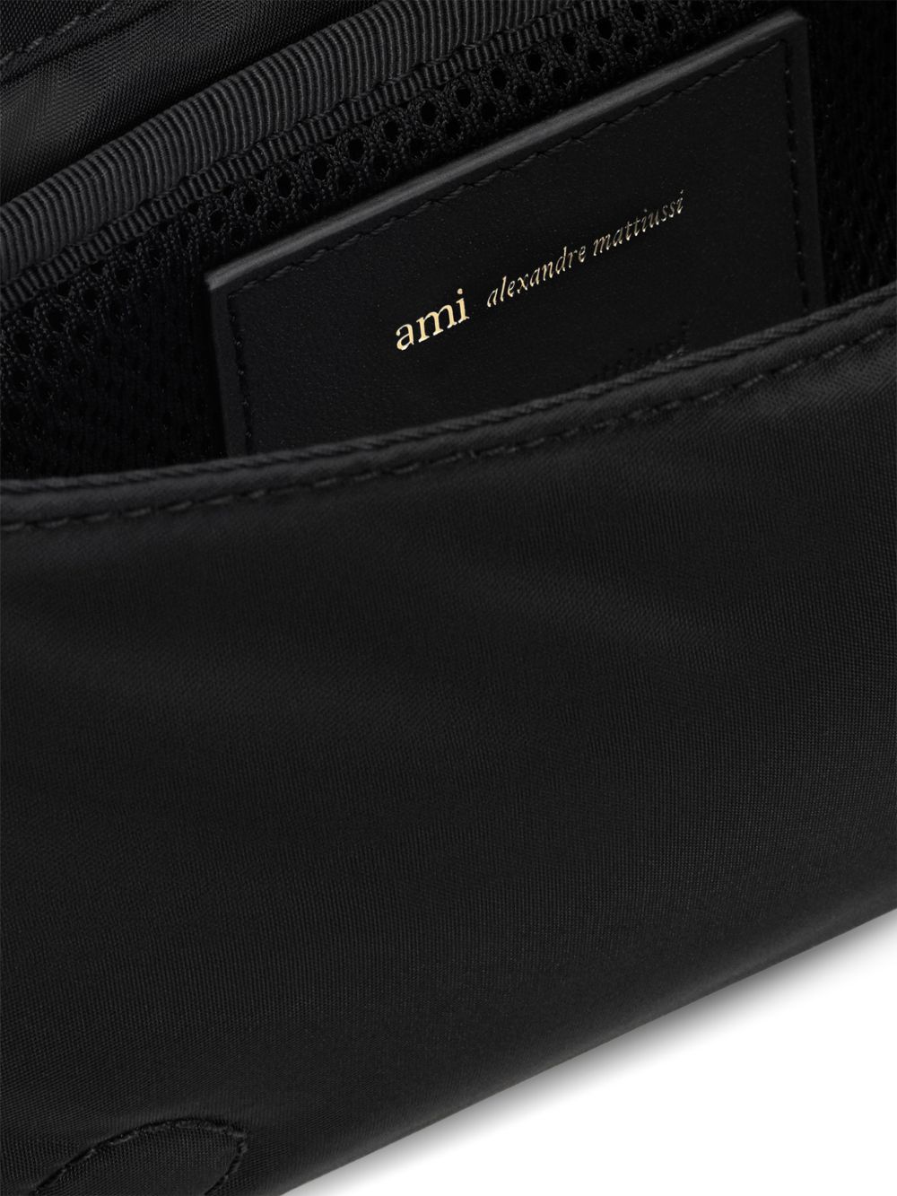 Ami Paris Padded Canvas Bag