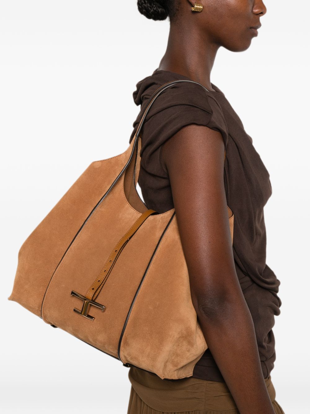Tod's T Timeless Medium Shopping Bag