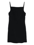 Givenchy Sliced Mini Dress in Crepe Cady