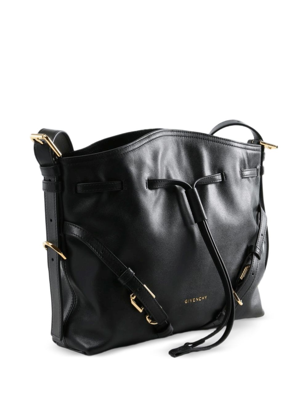 Givenchy Voyou Leather Bucket Bag