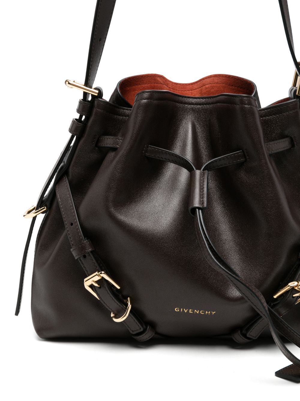 Givenchy Voyou Leather Bucket Bag