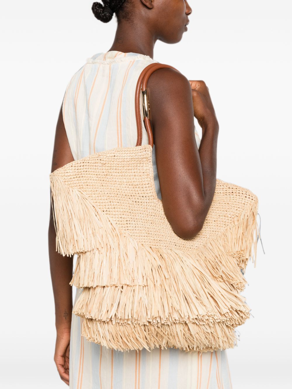 Zimmermann Woven Fringe Tote