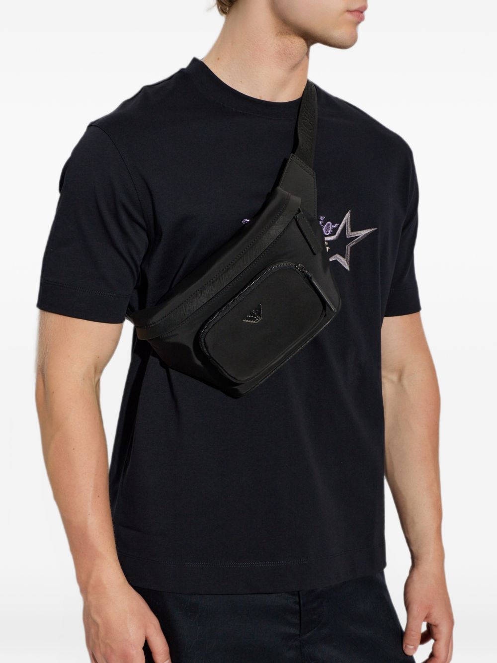 Emporio Armani Logo Crossbody Bag