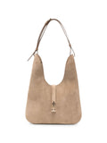 Tom Ford Suede T-Clasp Shoulder Bag