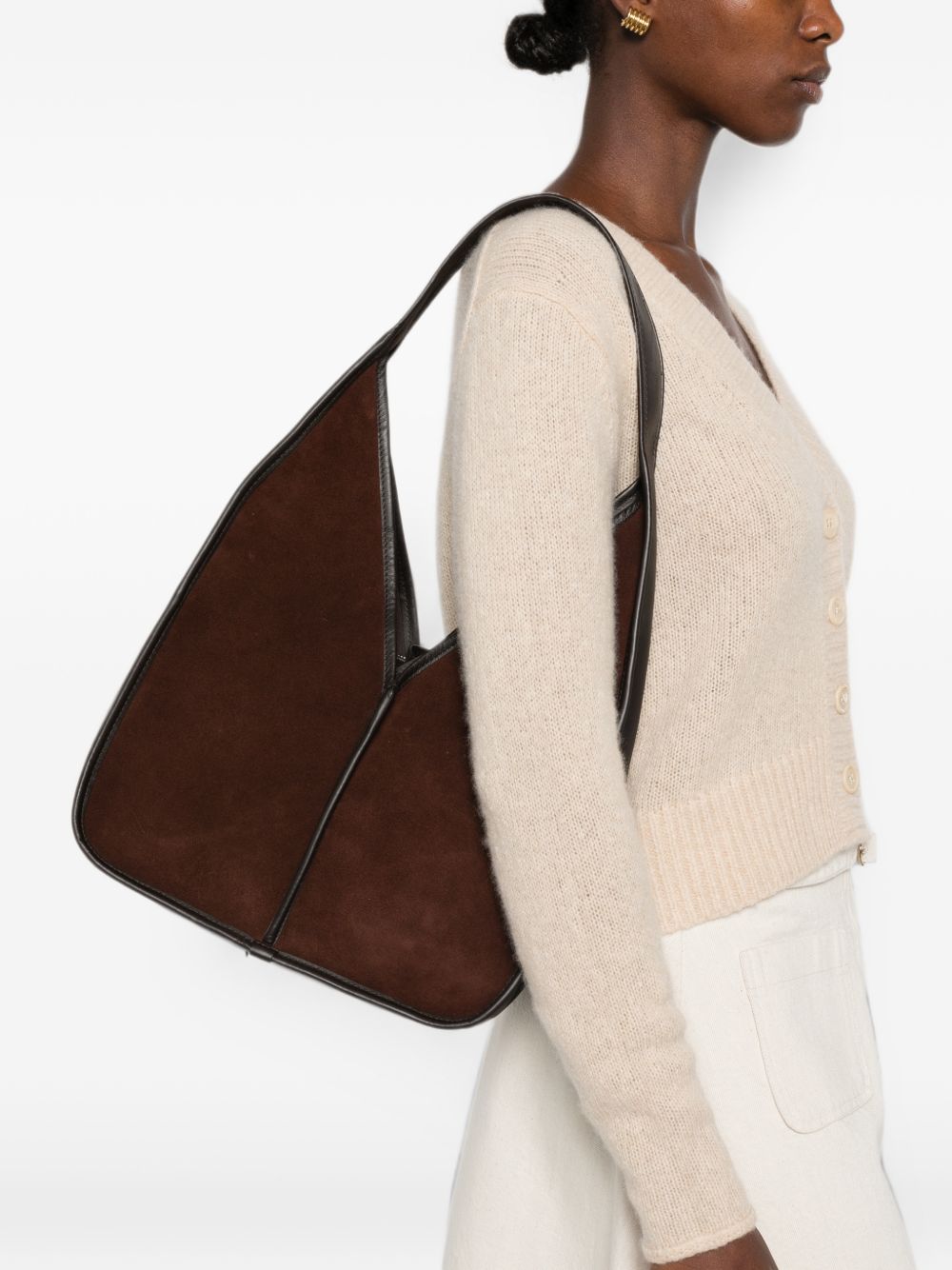 Hereu Cahosue Suede Shoulder Bag