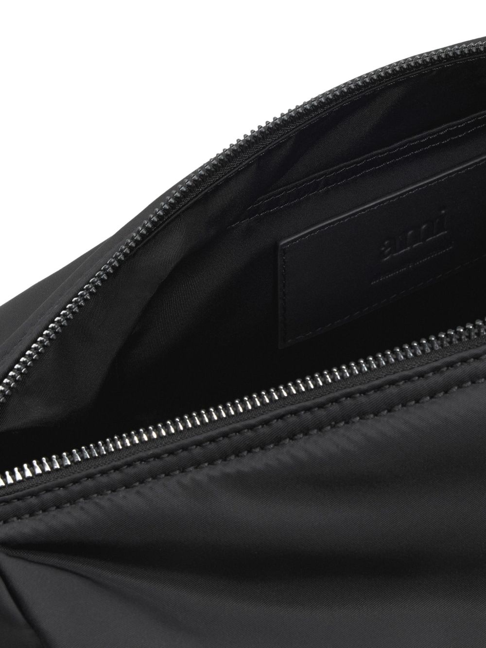Ami Paris Marcel Large Nylon Shoulder Bag
