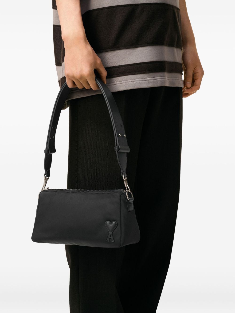 Ami Paris Marcel Nylon Mini Bag