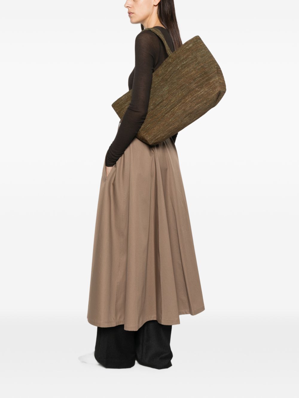 Sophie Digard Raffia Tote Bag