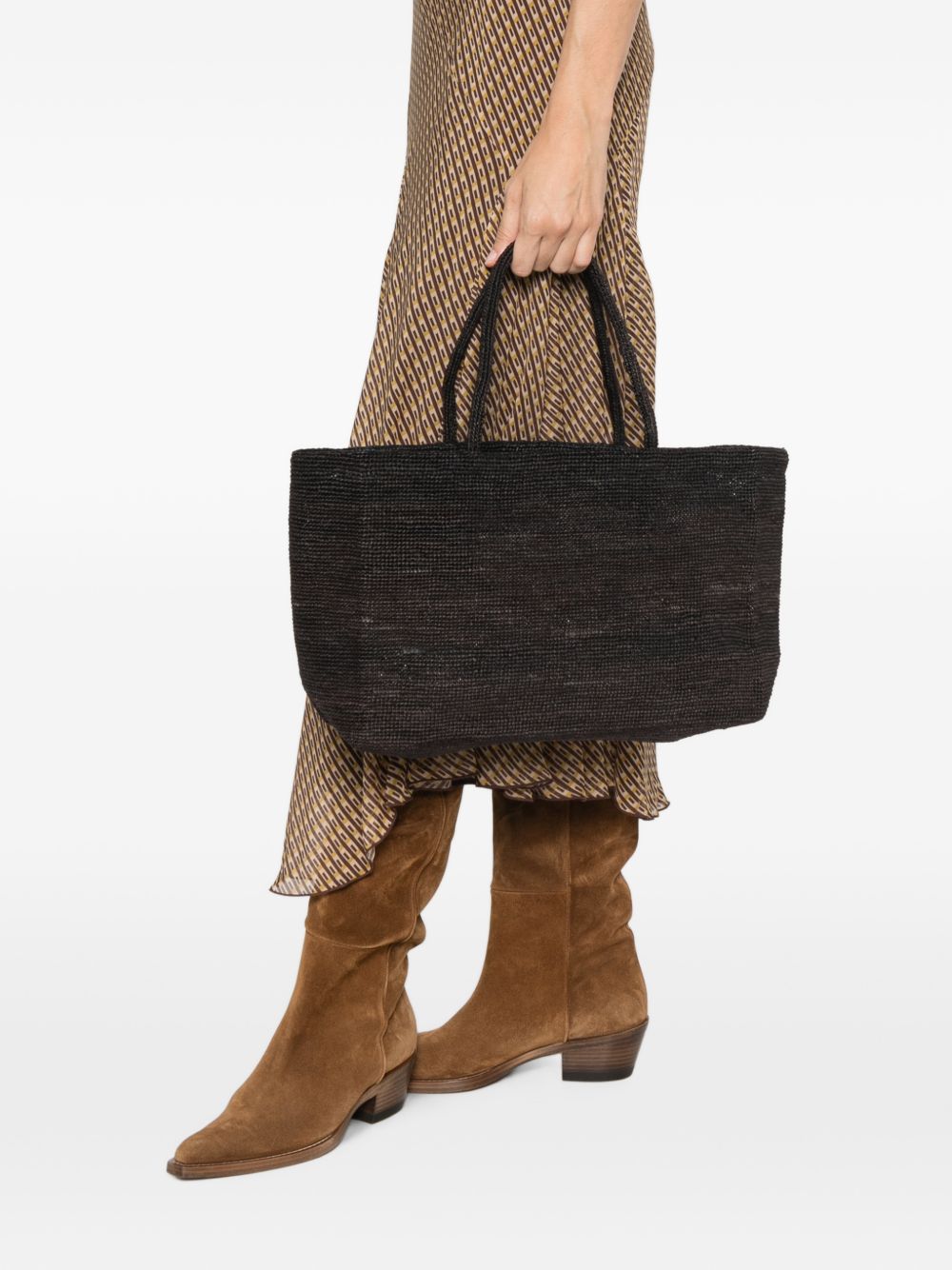 Sophie Digard Raffia Tote Bag