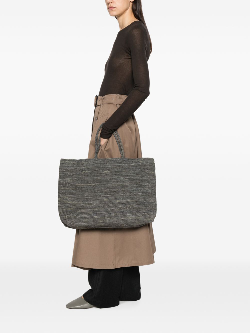 Sophie Digard Raffia Tote Bag