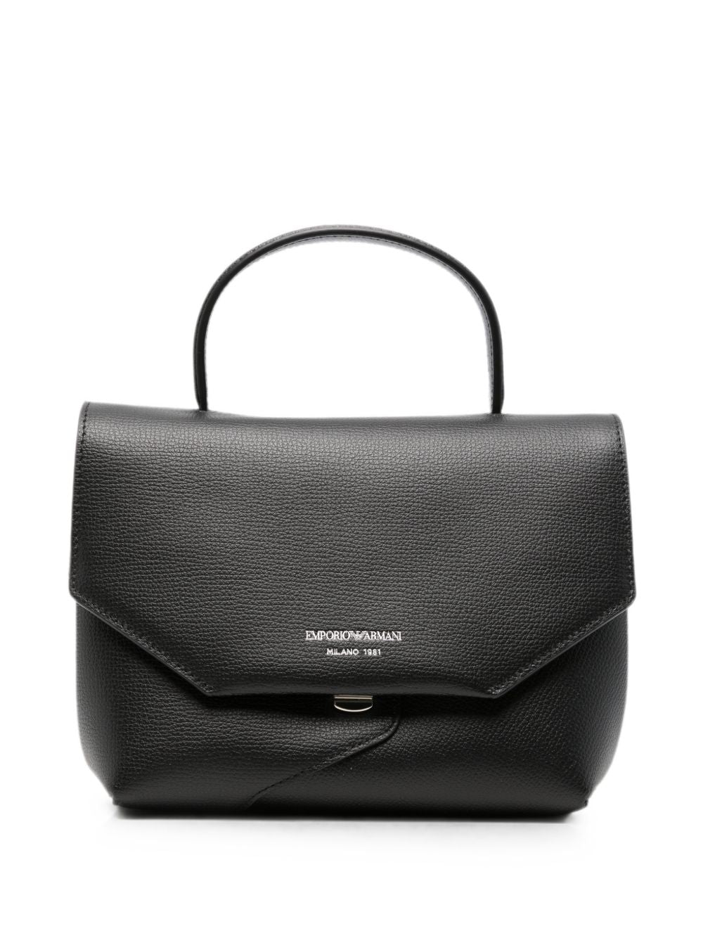 Emporio Armani Leather Top Handle Bag