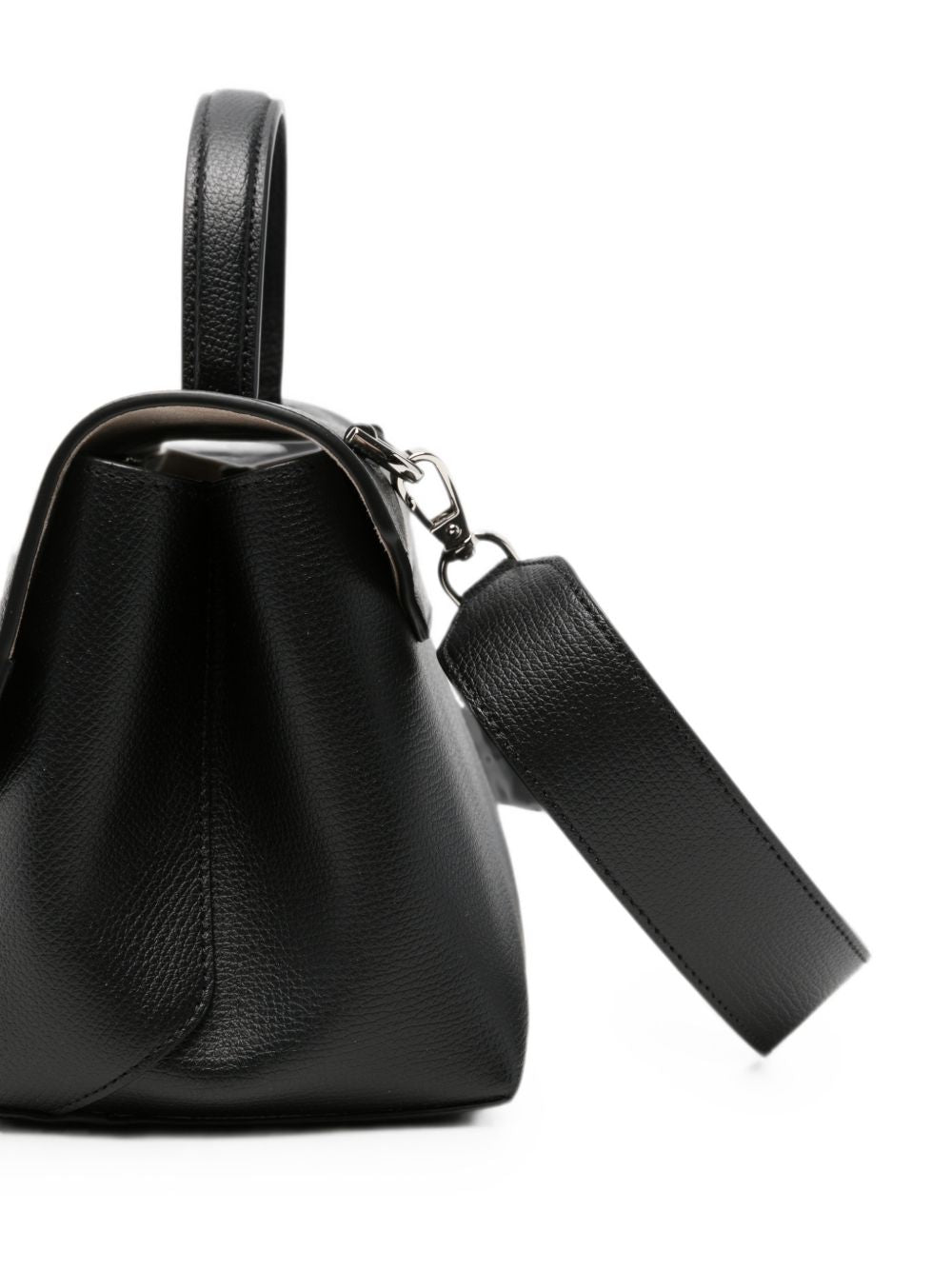 Emporio Armani Leather Top Handle Bag