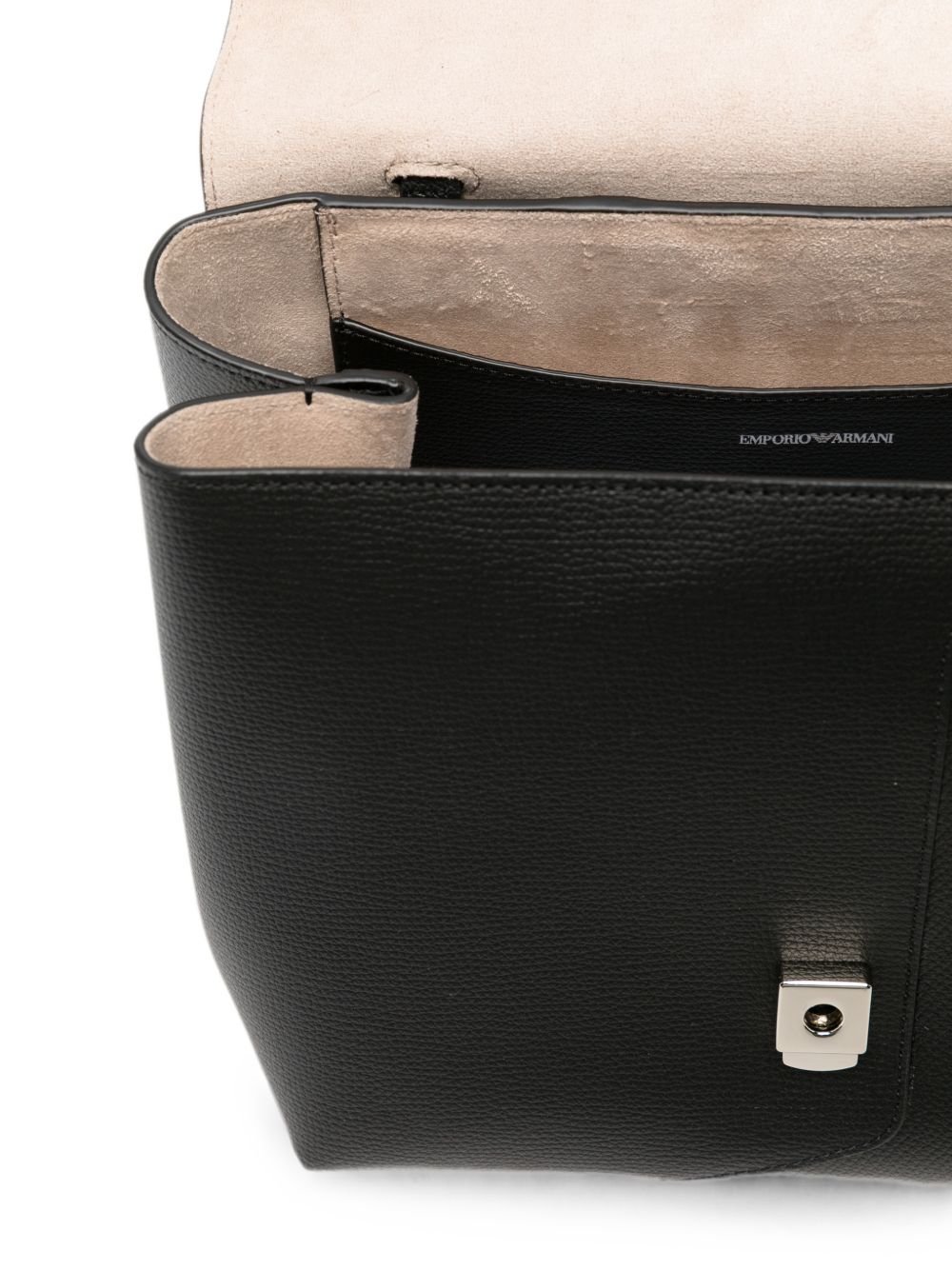 Emporio Armani Leather Foldover Bag