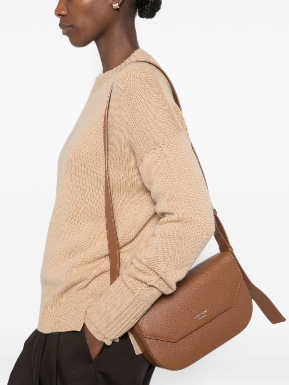 Emporio Armani Leather Crossbody Bag