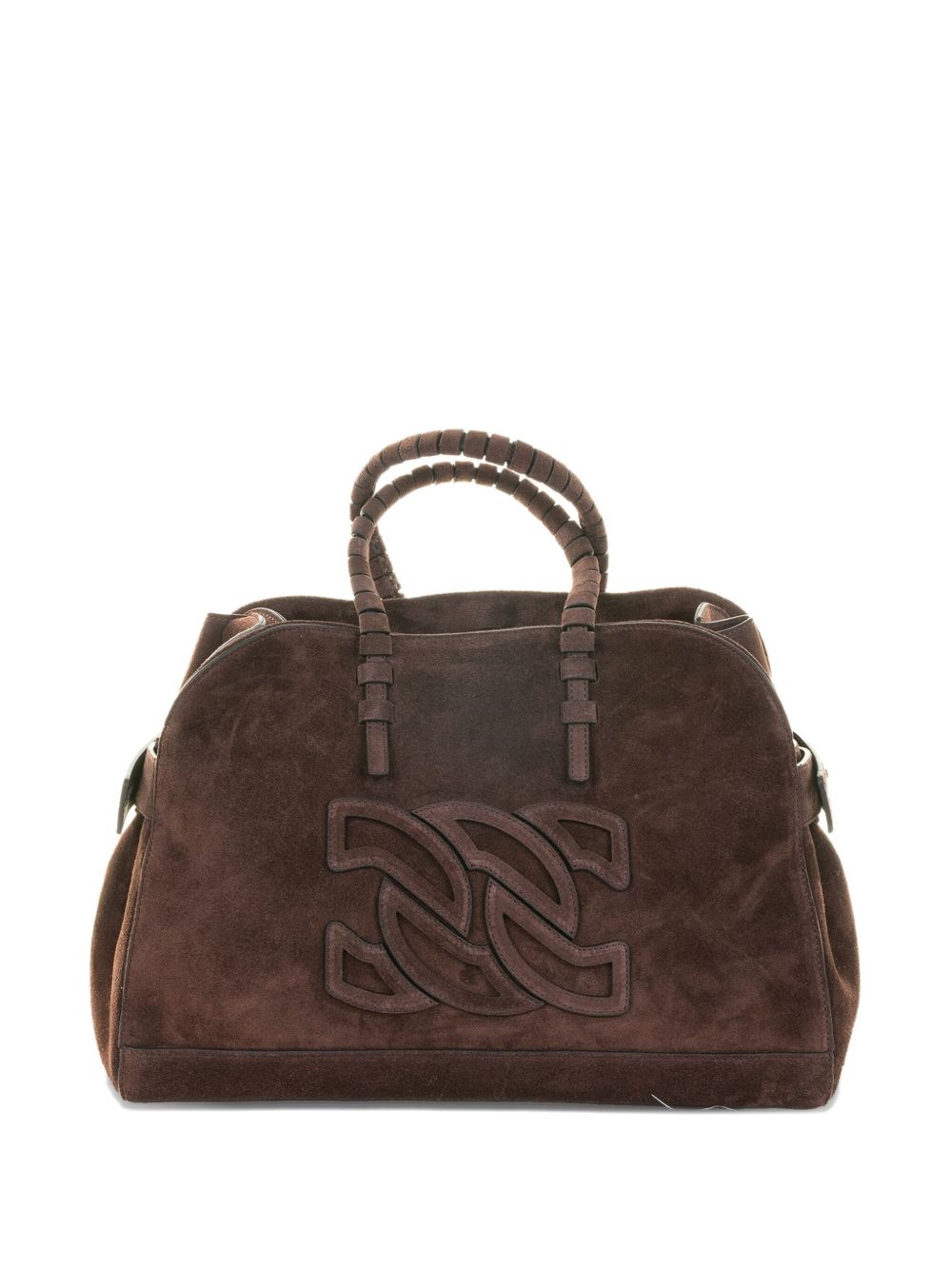 Casadei Park Avenue Suede Bag