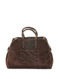 Casadei Park Avenue Suede Bag