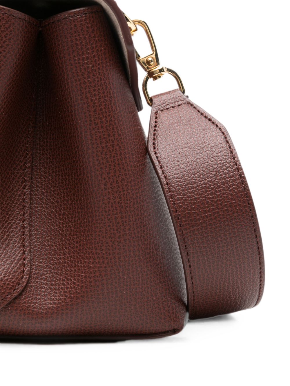Emporio Armani Leather Top Handle Bag