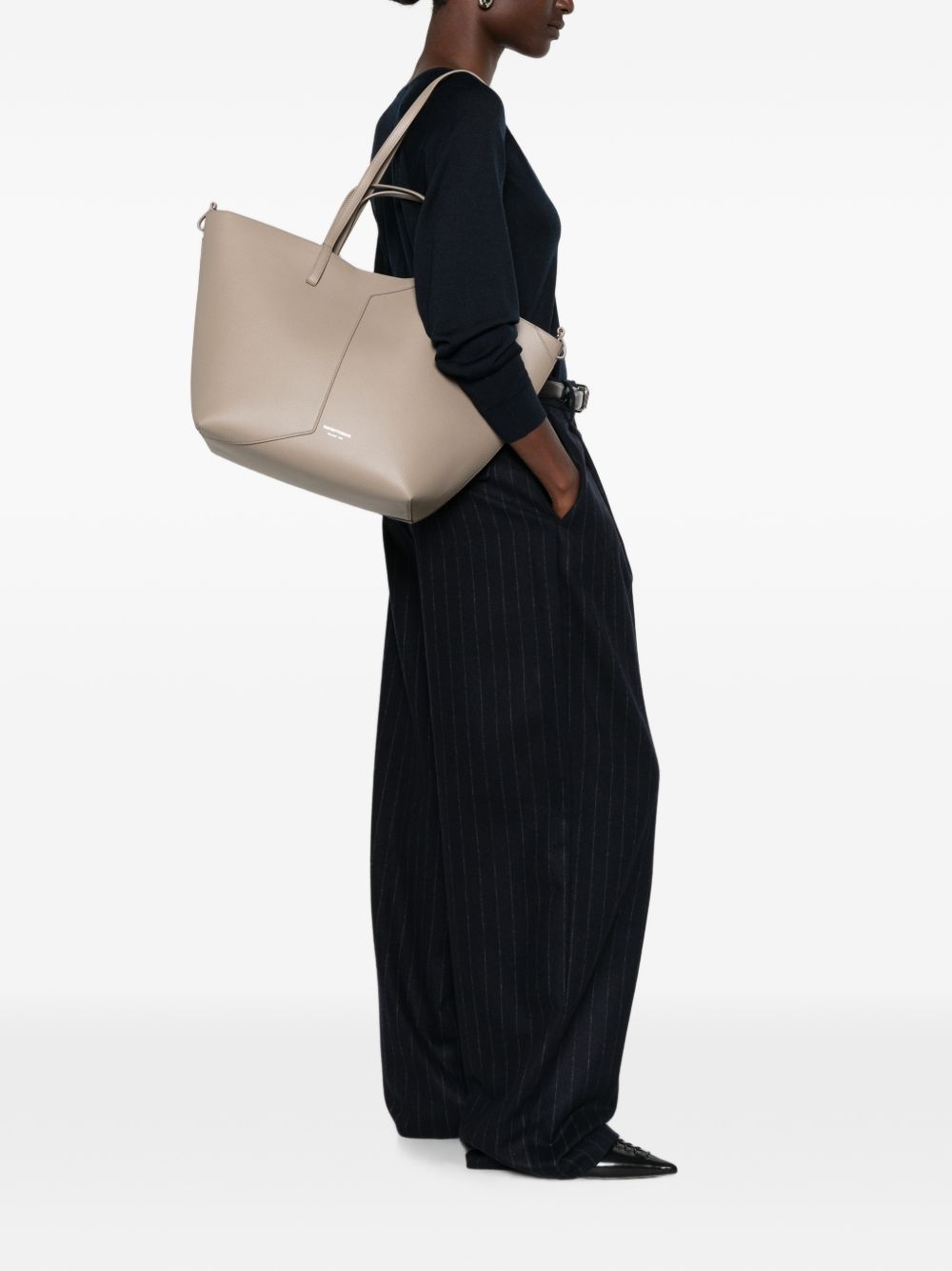 Emporio Armani Leather Tote Bag