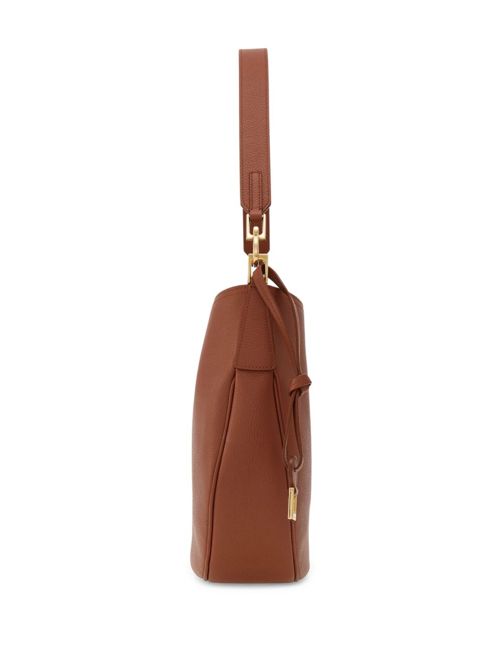 Ferragamo Medium Leather Hobo Bag