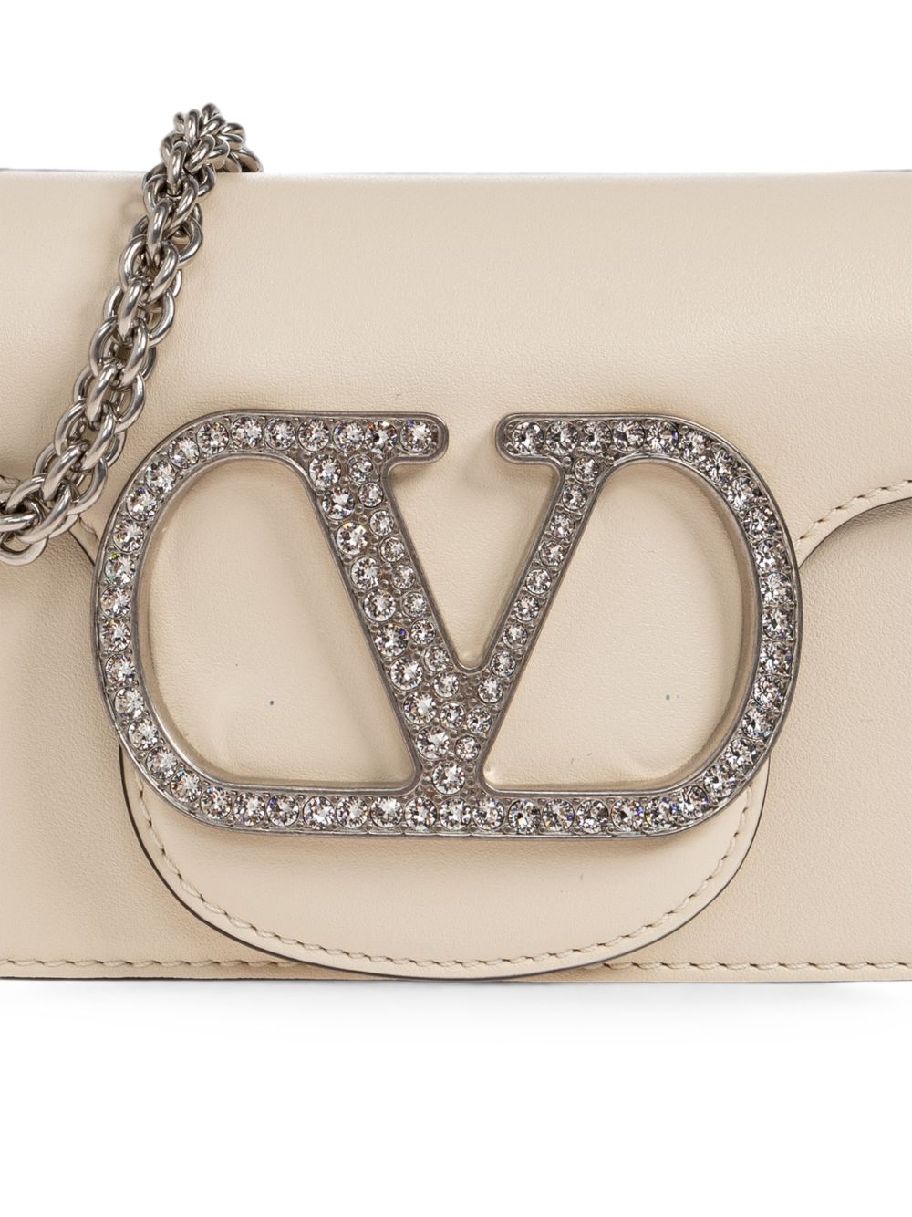 Valentino Garavani VLogo Crystal Embellished Bag